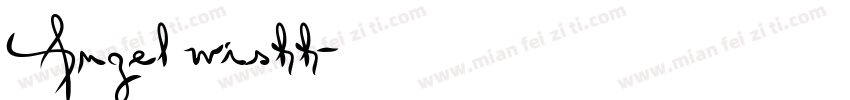 Angel wishh字体转换